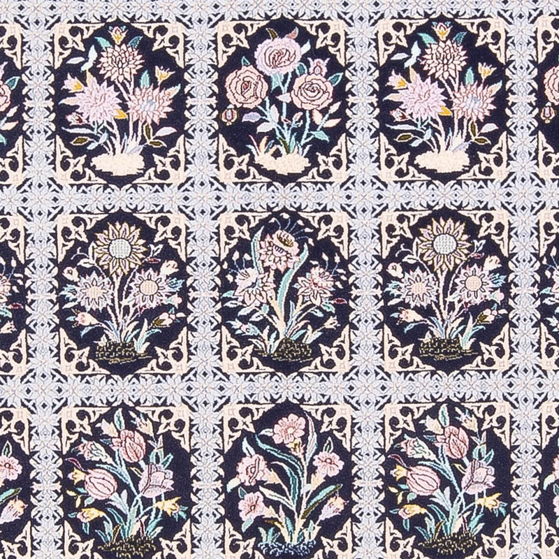 Dywan perski - Nain - Premium - 220 x 148 cm - ciemnoniebieski