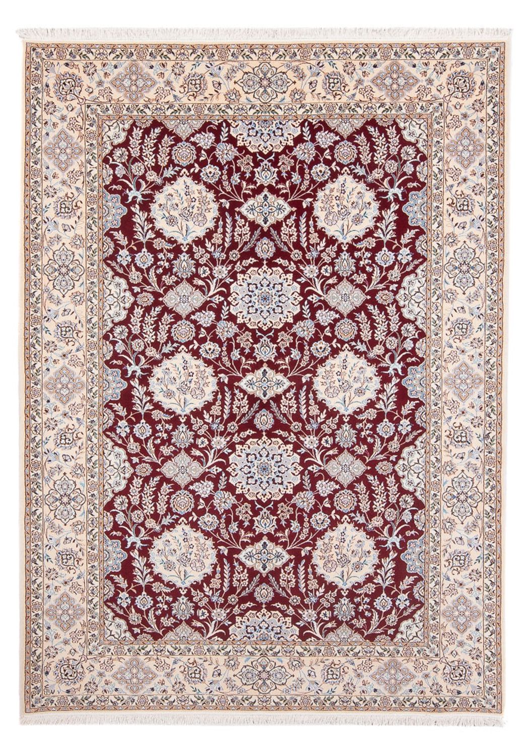 Dywan perski - Nain - Premium - 229 x 153 cm - czerwony