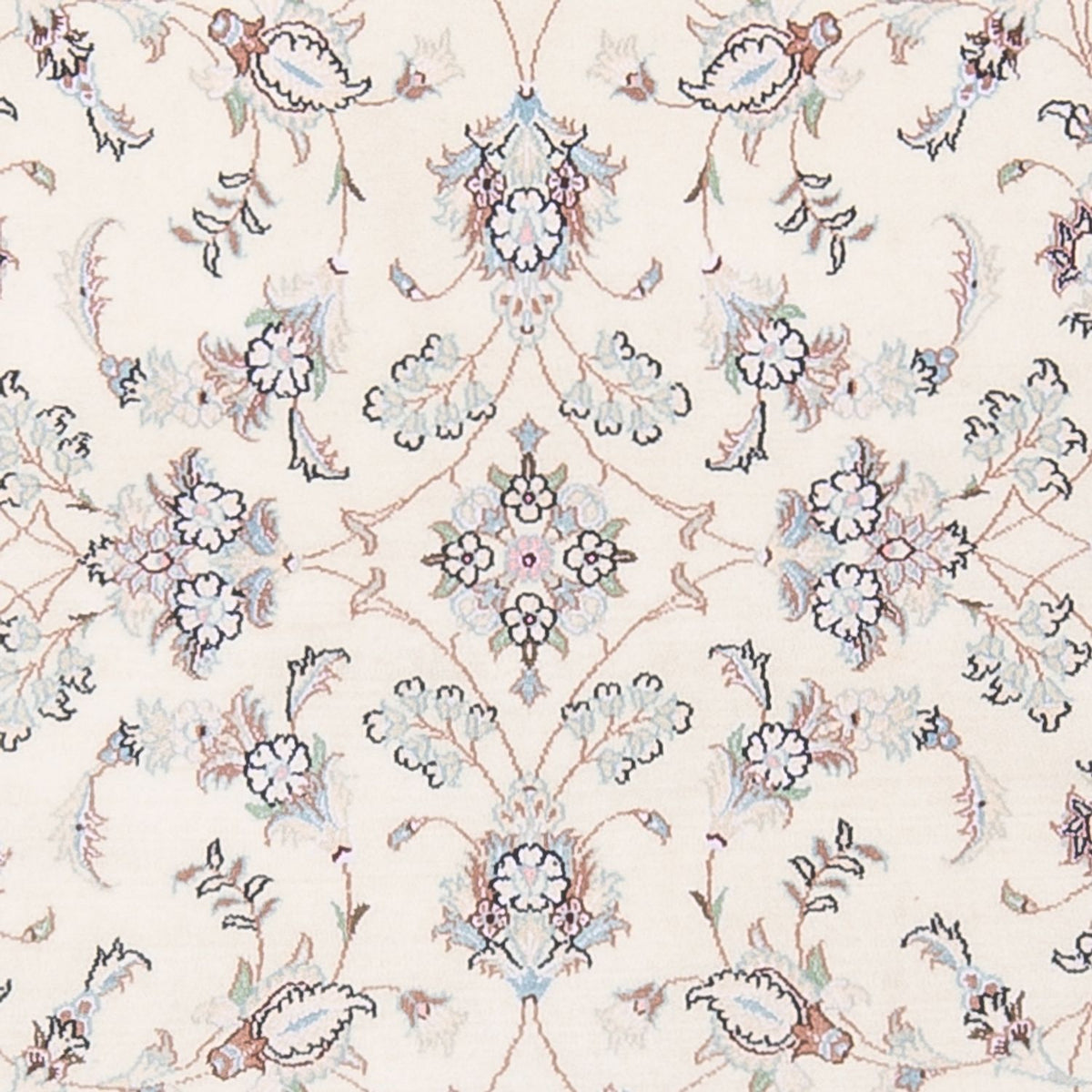 Dywan perski - Nain - Premium - 161 x 110 cm - kremowy