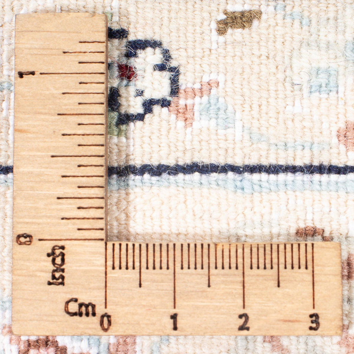 Dywan perski - Nain - Premium - 161 x 110 cm - kremowy