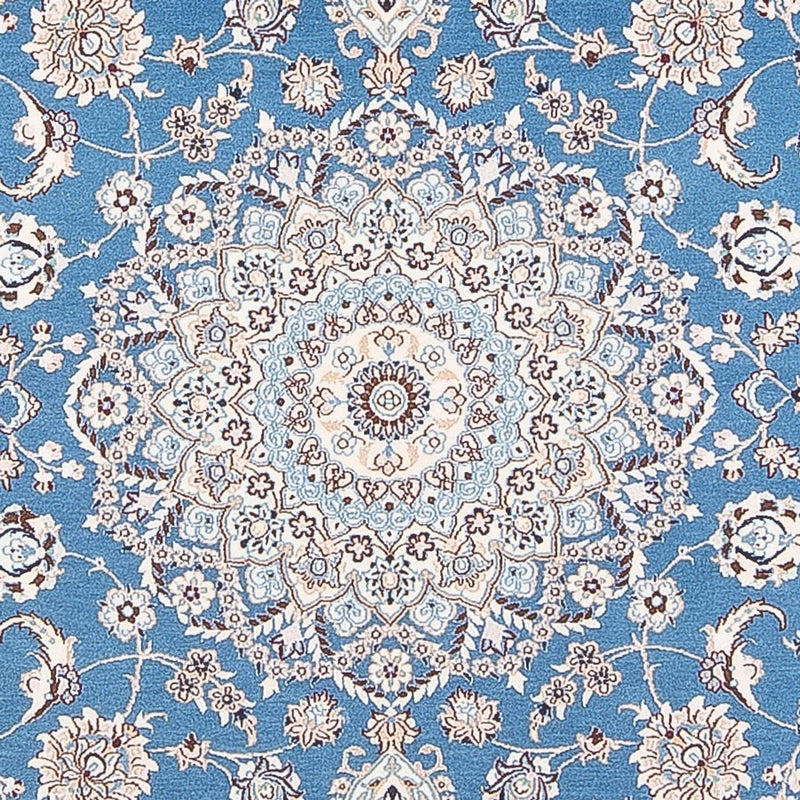 Dywan perski - Nain - Premium - 198 x 131 cm - niebieski