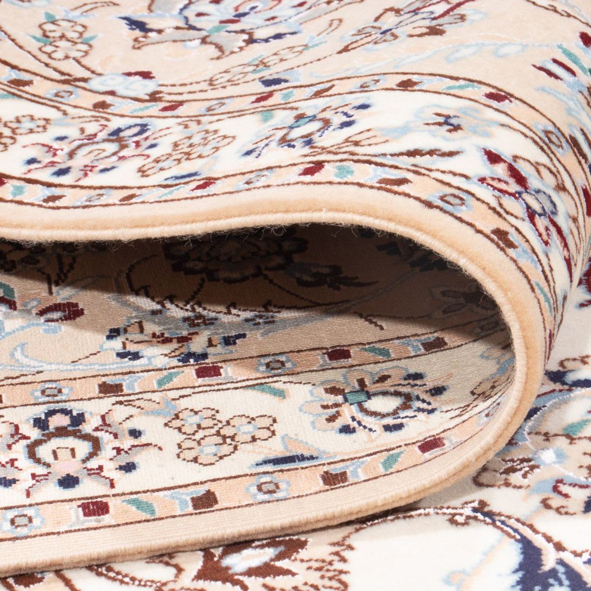 Dywan perski - Nain - Premium - 308 x 210 cm - kremowy