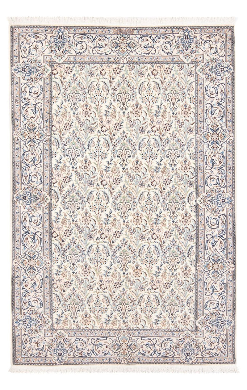Dywan perski - Nain - Premium - 214 x 135 cm - kremowy