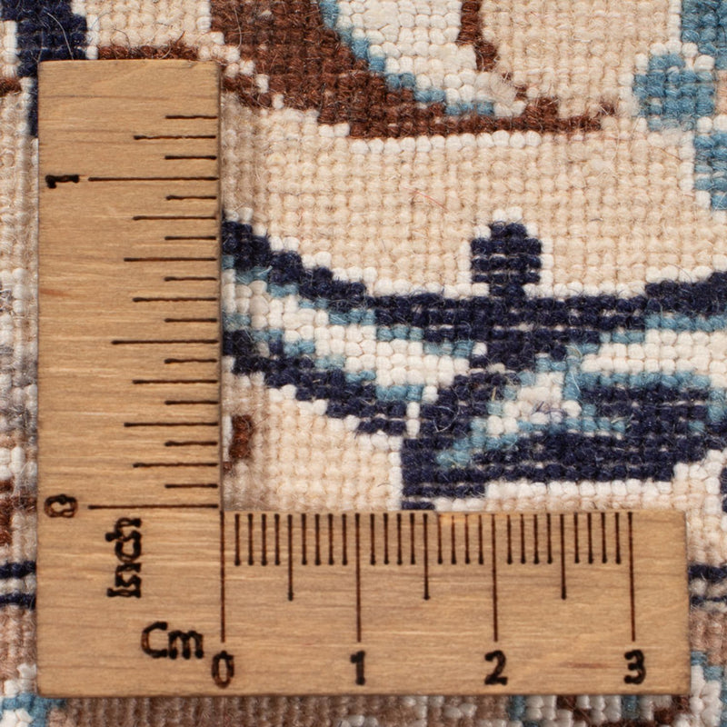 Dywan perski - Nain - Premium - 214 x 135 cm - kremowy