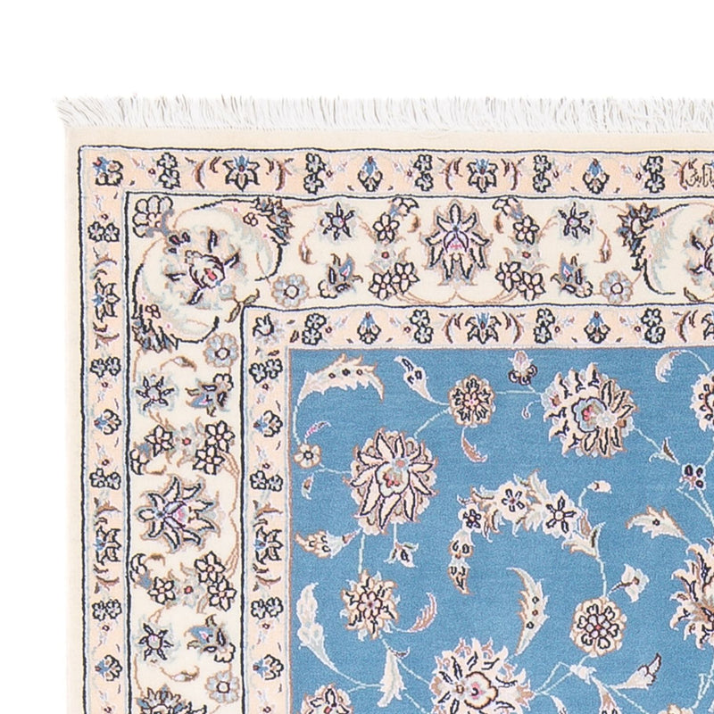 Dywan perski - Nain - Premium - 160 x 108 cm - niebieski