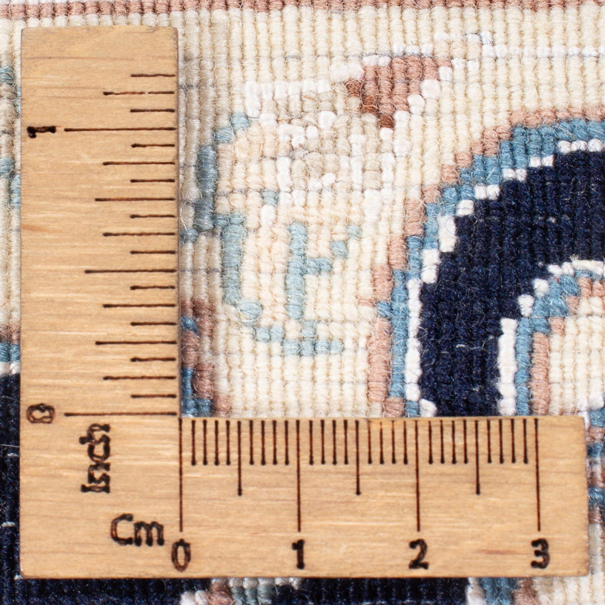 Dywan perski - Nain - Premium - 141 x 93 cm - ciemnoniebieski