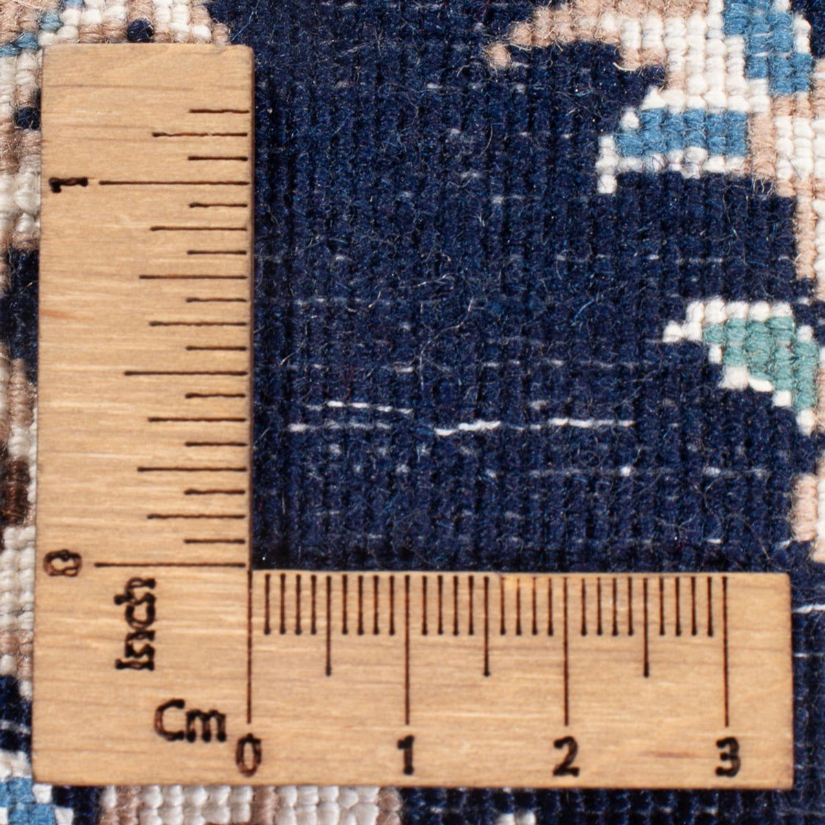 Dywan perski - Nain - Premium - 112 x 57 cm - ciemnoniebieski