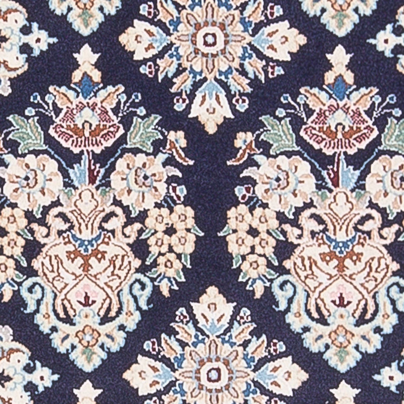 Biegacz Dywan perski - Nain - Premium - 145 x 53 cm - ciemnoniebieski