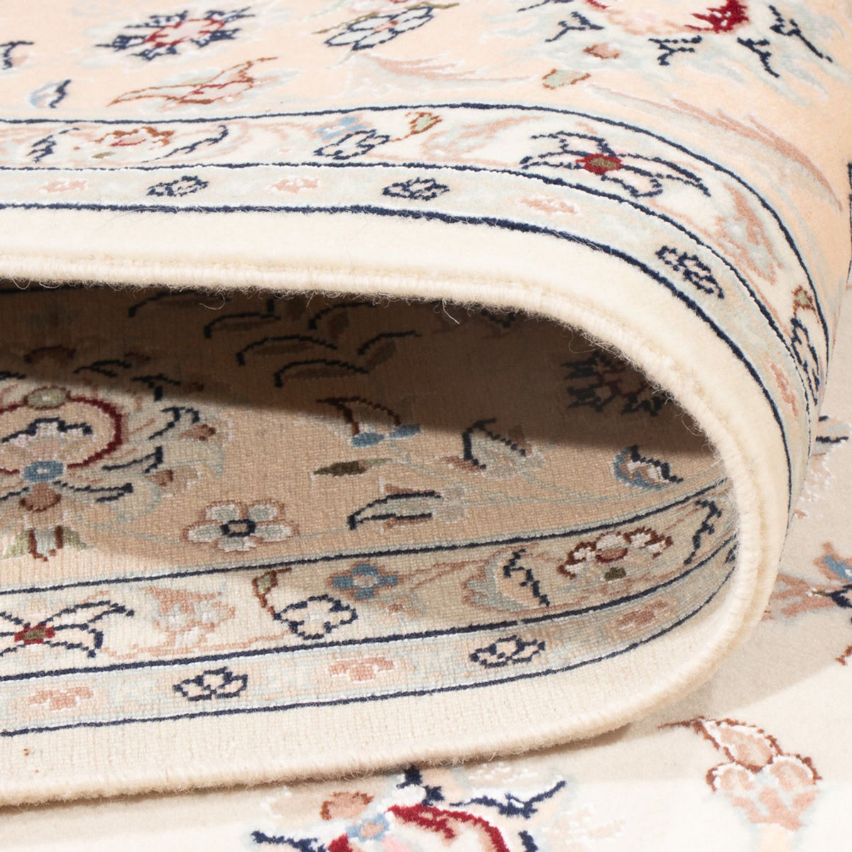 Dywan perski - Nain - Premium - 202 x 150 cm - kremowy