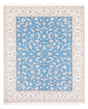 Dywan perski - Nain - Premium - 200 x 155 cm - niebieski