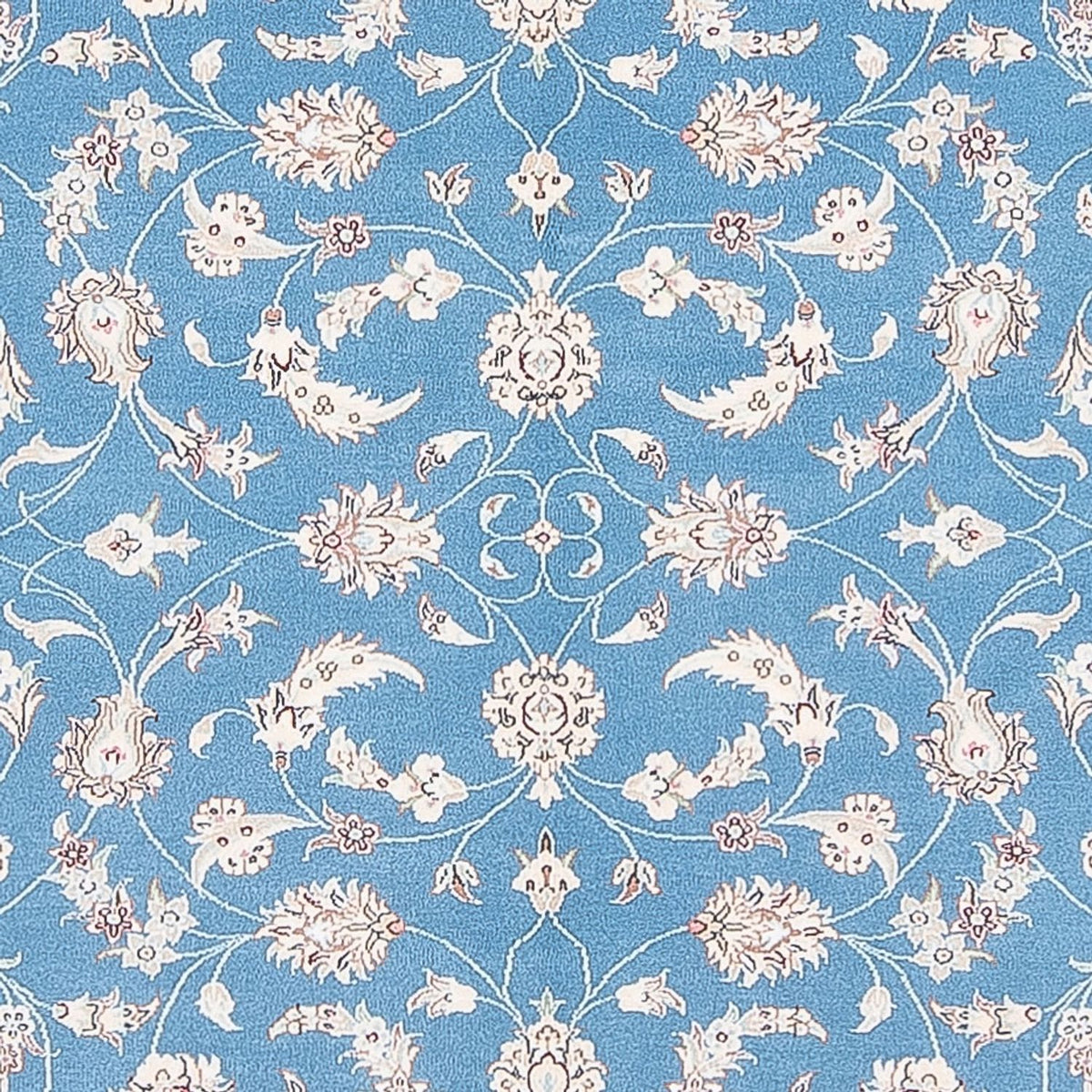 Dywan perski - Nain - Premium - 200 x 155 cm - niebieski