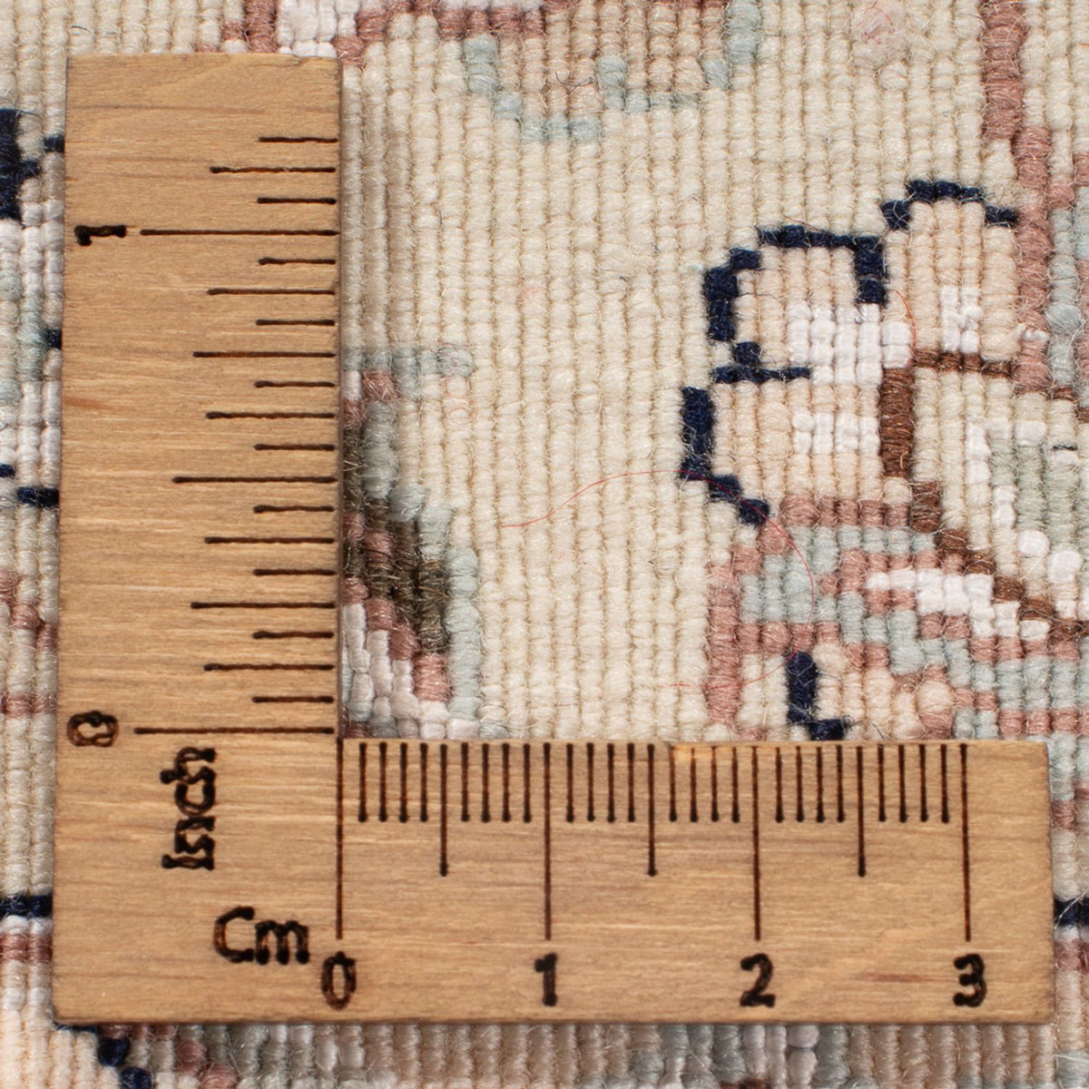 Dywan perski - Nain - Premium - 200 x 155 cm - niebieski