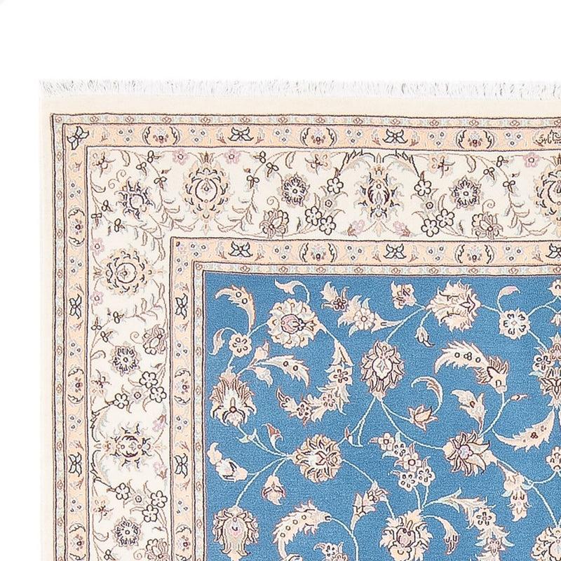 Dywan perski - Nain - Premium - 210 x 151 cm - niebieski