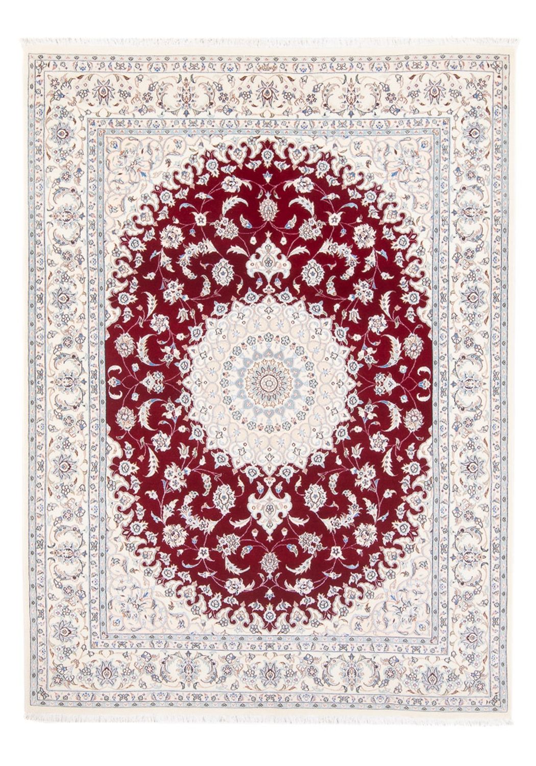 Dywan perski - Nain - Premium - 206 x 151 cm - czerwony