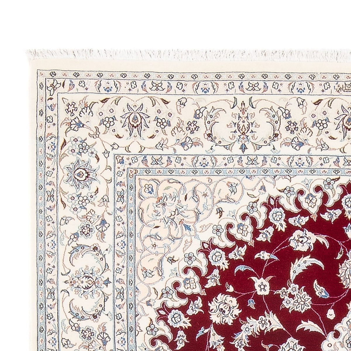 Dywan perski - Nain - Premium - 206 x 151 cm - czerwony