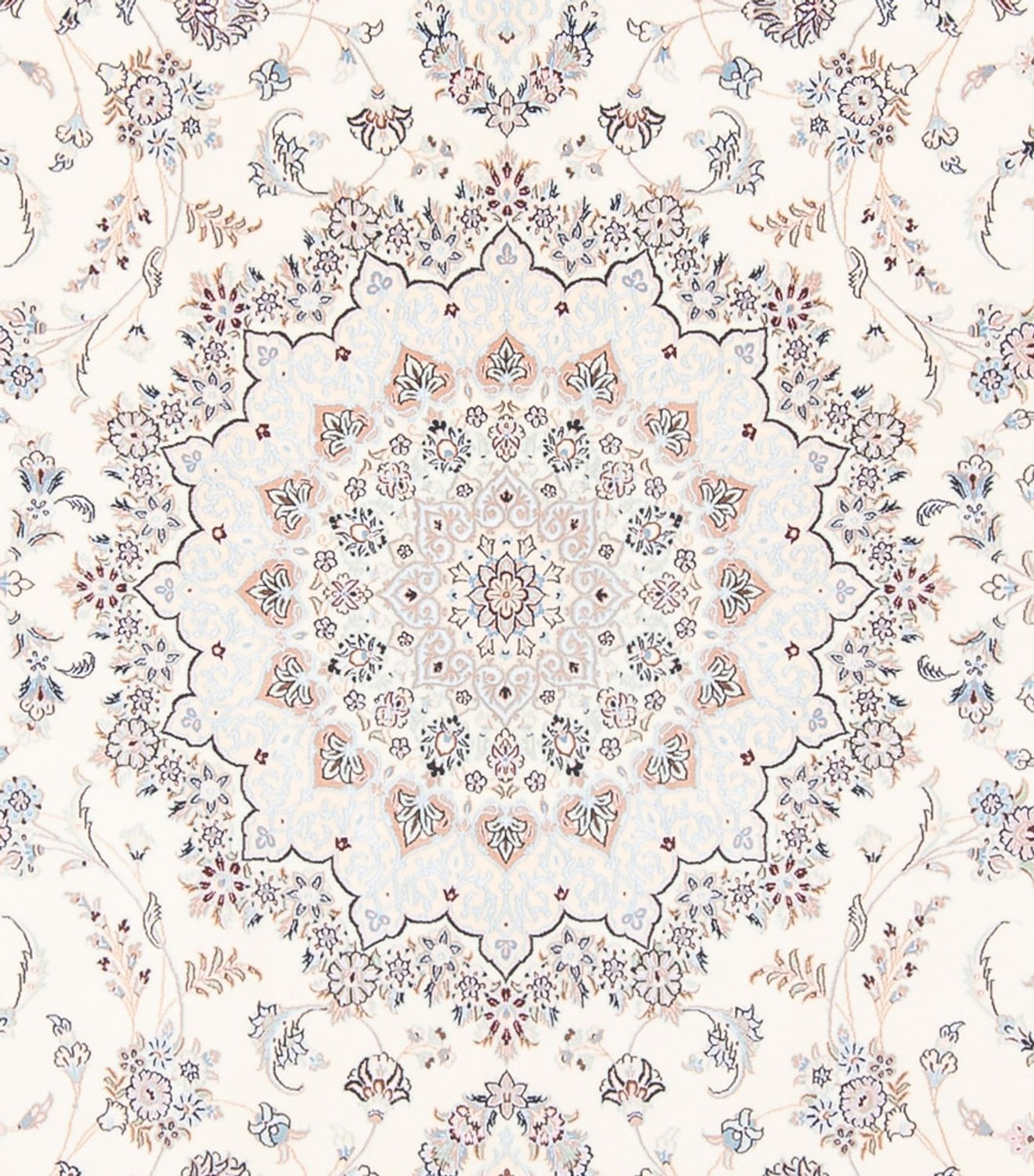 Dywan perski - Nain - Premium - 363 x 250 cm - kremowy