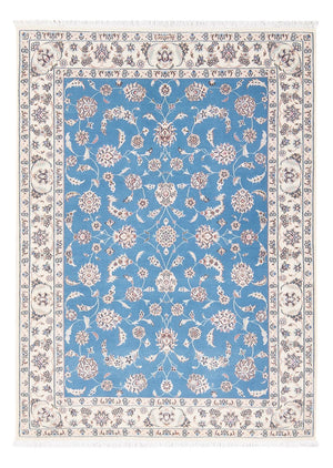 Dywan perski - Nain - Premium - 155 x 110 cm - niebieski