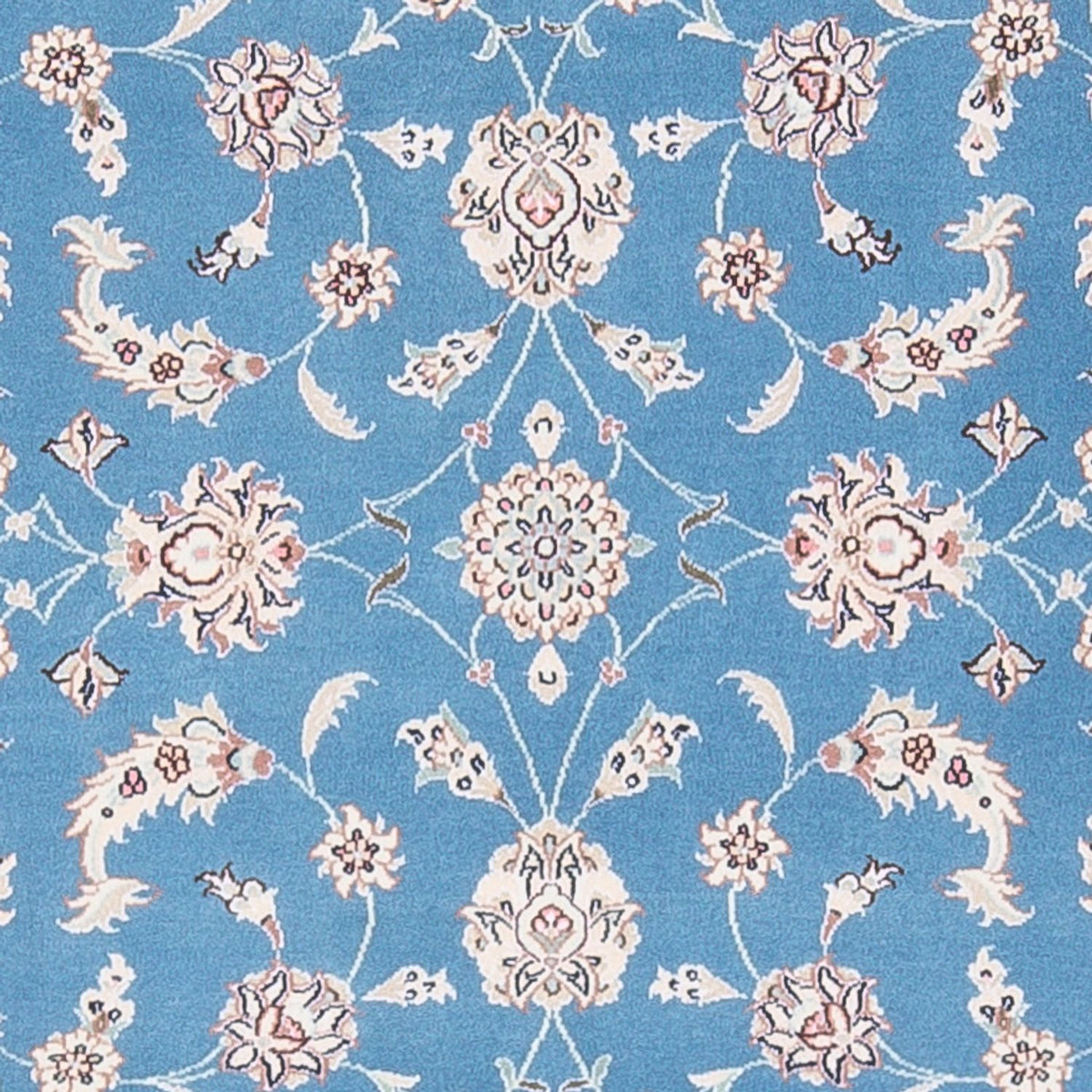 Dywan perski - Nain - Premium - 155 x 110 cm - niebieski