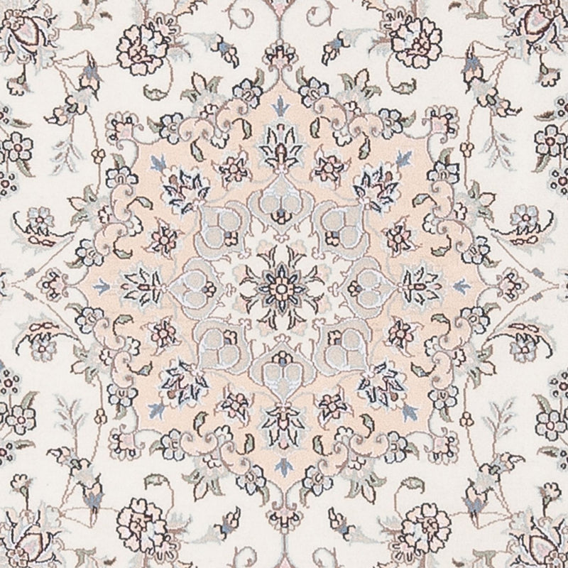 Dywan perski - Nain - Premium - 161 x 109 cm - kremowy