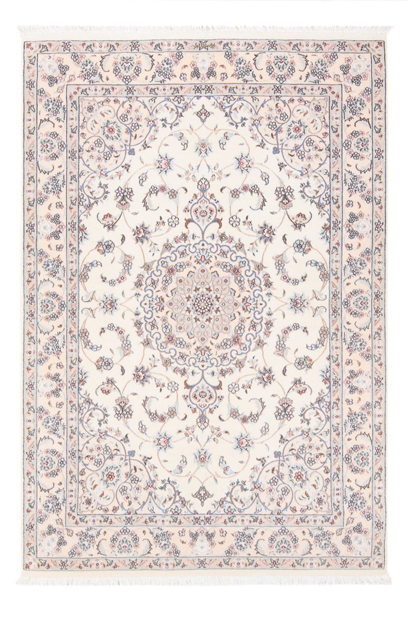 Dywan perski - Nain - Premium - 158 x 111 cm - kremowy