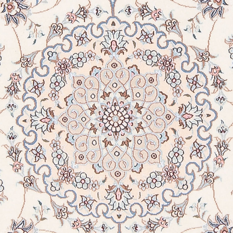 Dywan perski - Nain - Premium - 158 x 111 cm - kremowy