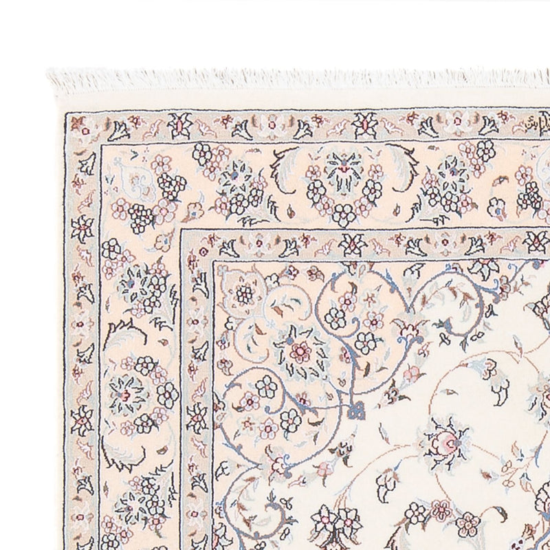 Dywan perski - Nain - Premium - 158 x 111 cm - kremowy