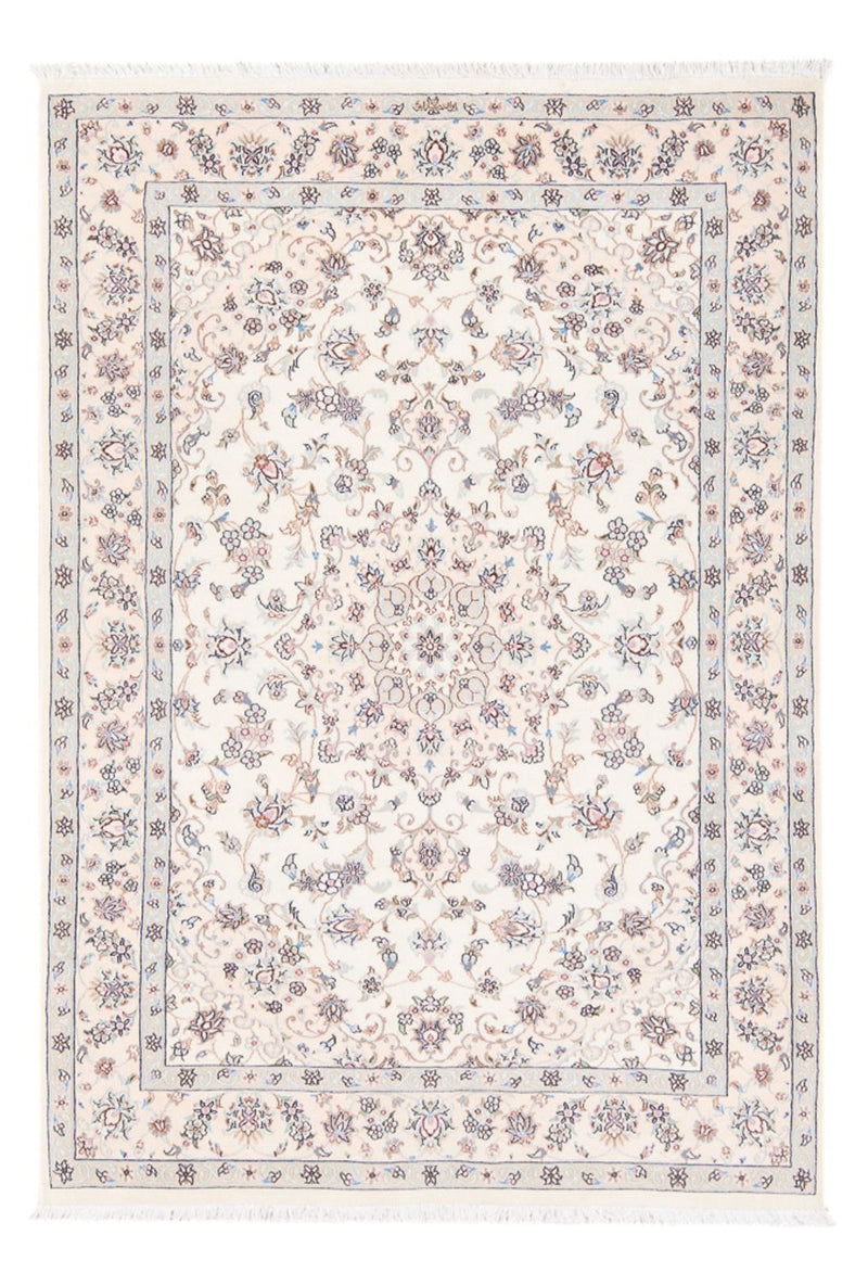 Dywan perski - Nain - Premium - 164 x 111 cm - kremowy