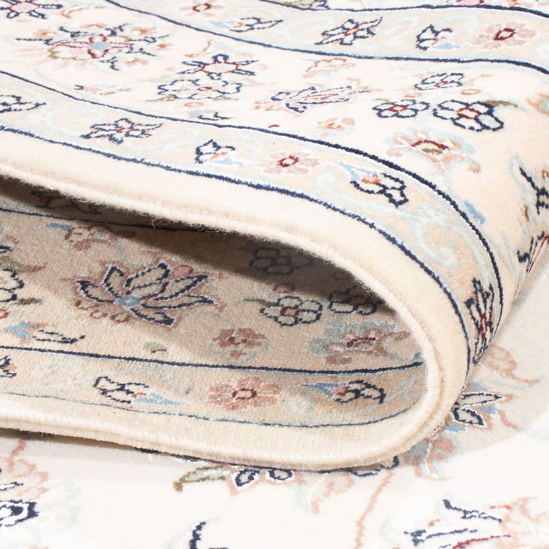 Dywan perski - Nain - Premium - 164 x 111 cm - kremowy