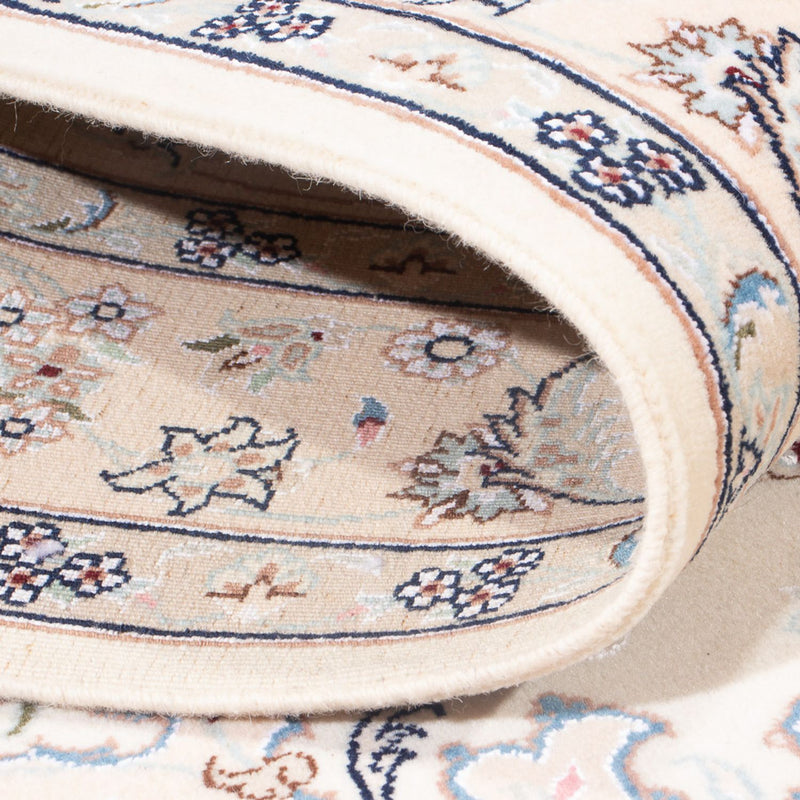 Dywan perski - Nain - Premium - 160 x 108 cm - kremowy