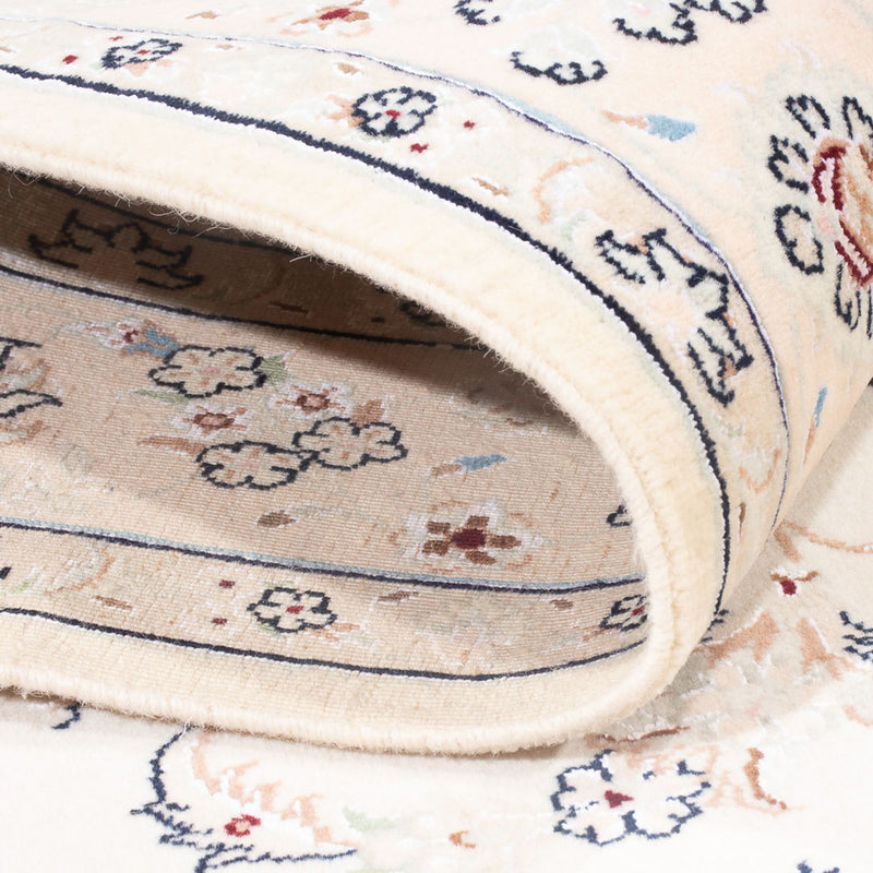 Dywan perski - Nain - Premium - 158 x 108 cm - kremowy