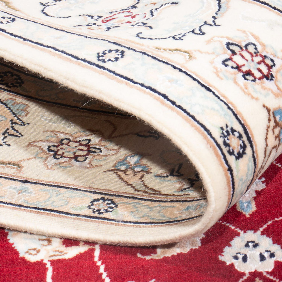 Dywan perski - Nain - Premium - 120 x 80 cm - czerwony