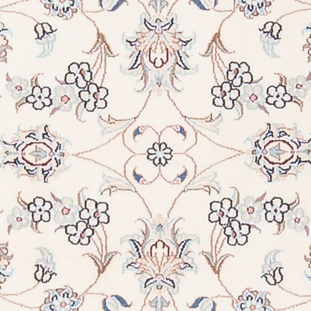 Dywan perski - Nain - Premium - 121 x 82 cm - kremowy