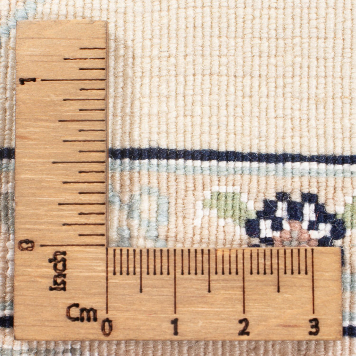 Dywan perski - Nain - Premium - 121 x 82 cm - kremowy