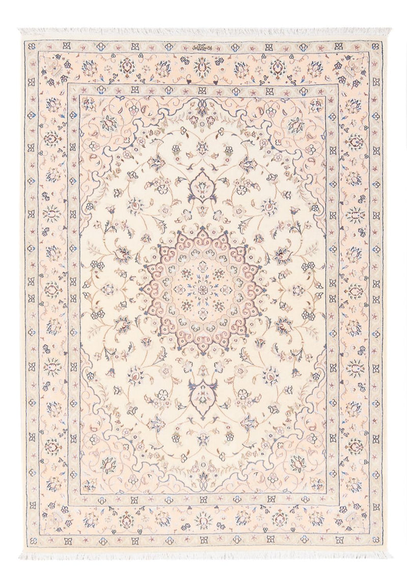 Dywan perski - Nain - Premium - 163 x 108 cm - kremowy