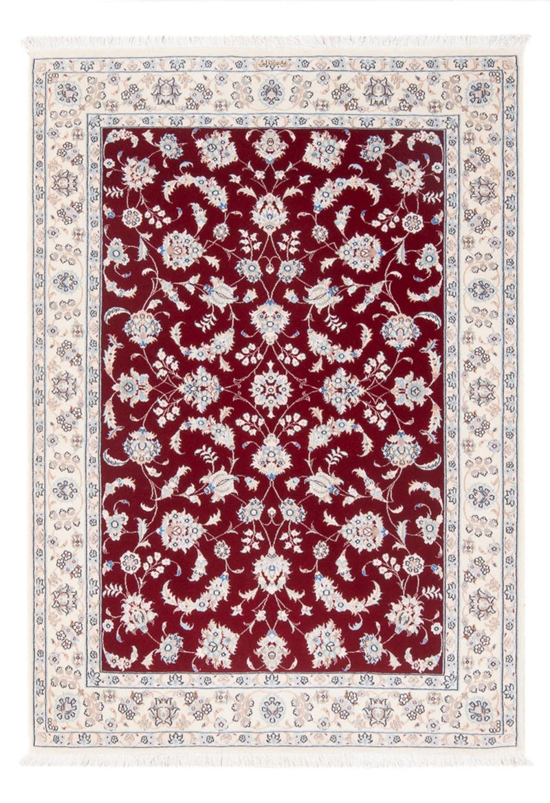 Dywan perski - Nain - Premium - 153 x 103 cm - czerwony