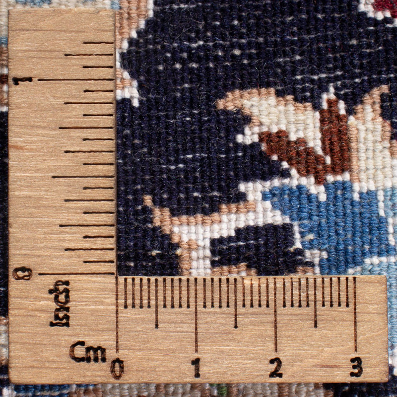 Biegacz Dywan perski - Nain - Premium - 213 x 35 cm - ciemnoniebieski