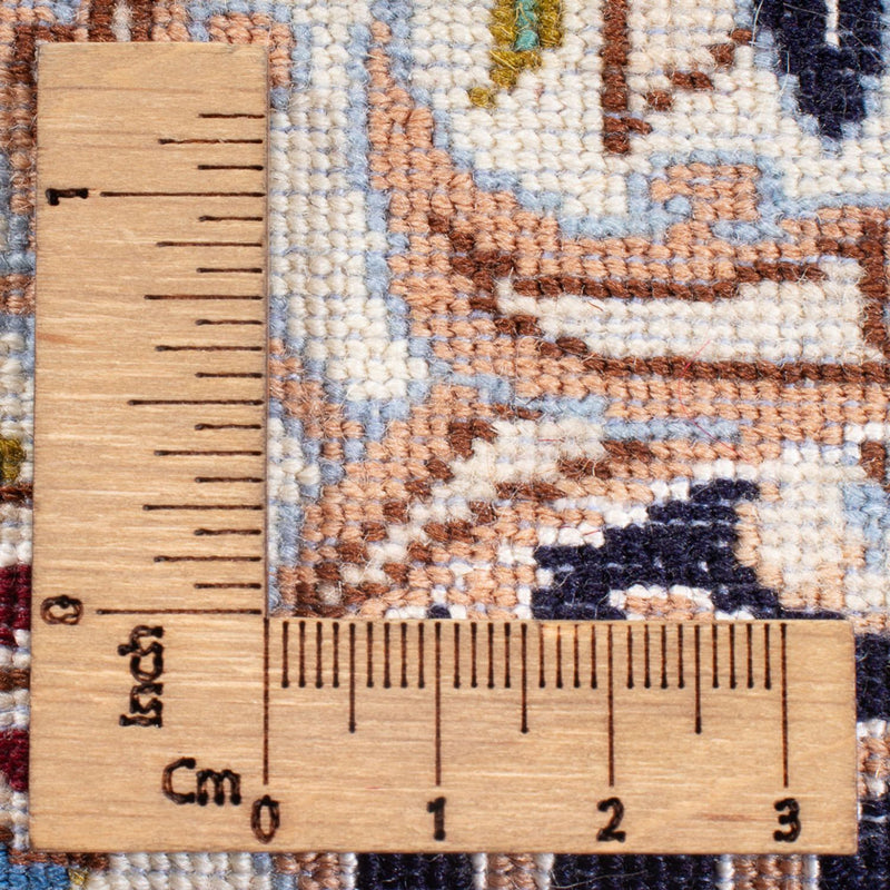 Dywan perski - Nain - Premium - 77 x 50 cm - jasnoniebieski