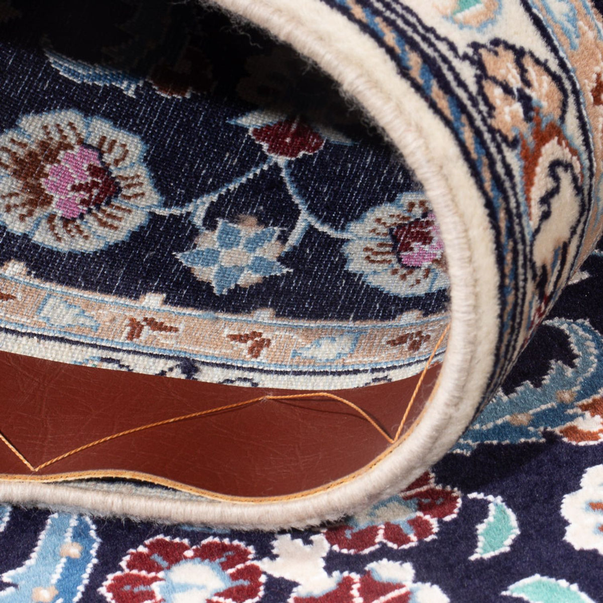 Biegacz Dywan perski - Nain - Premium - 197 x 48 cm - ciemnoniebieski