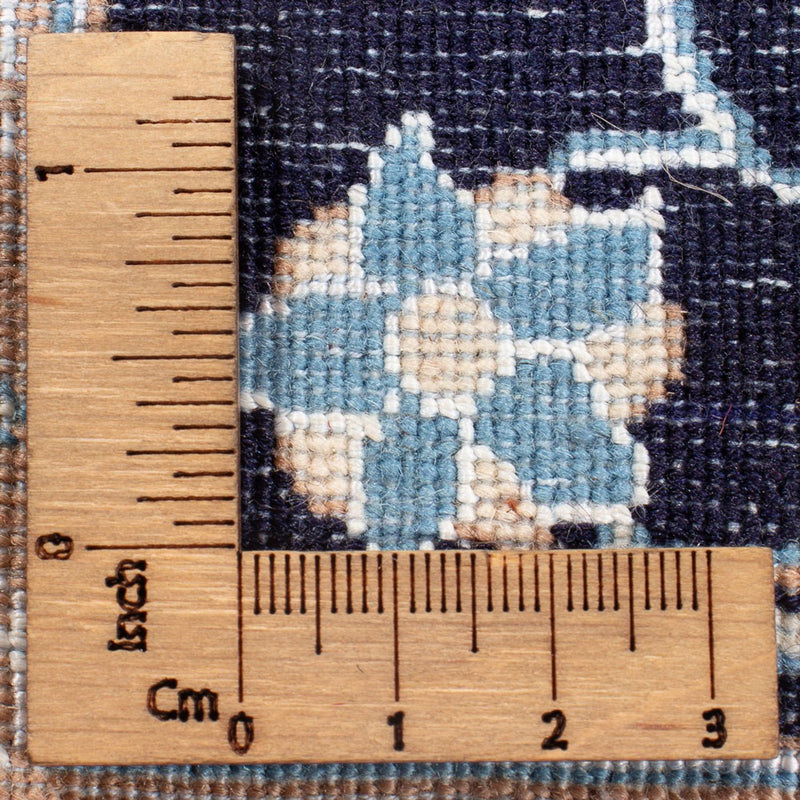 Biegacz Dywan perski - Nain - Premium - 197 x 48 cm - ciemnoniebieski