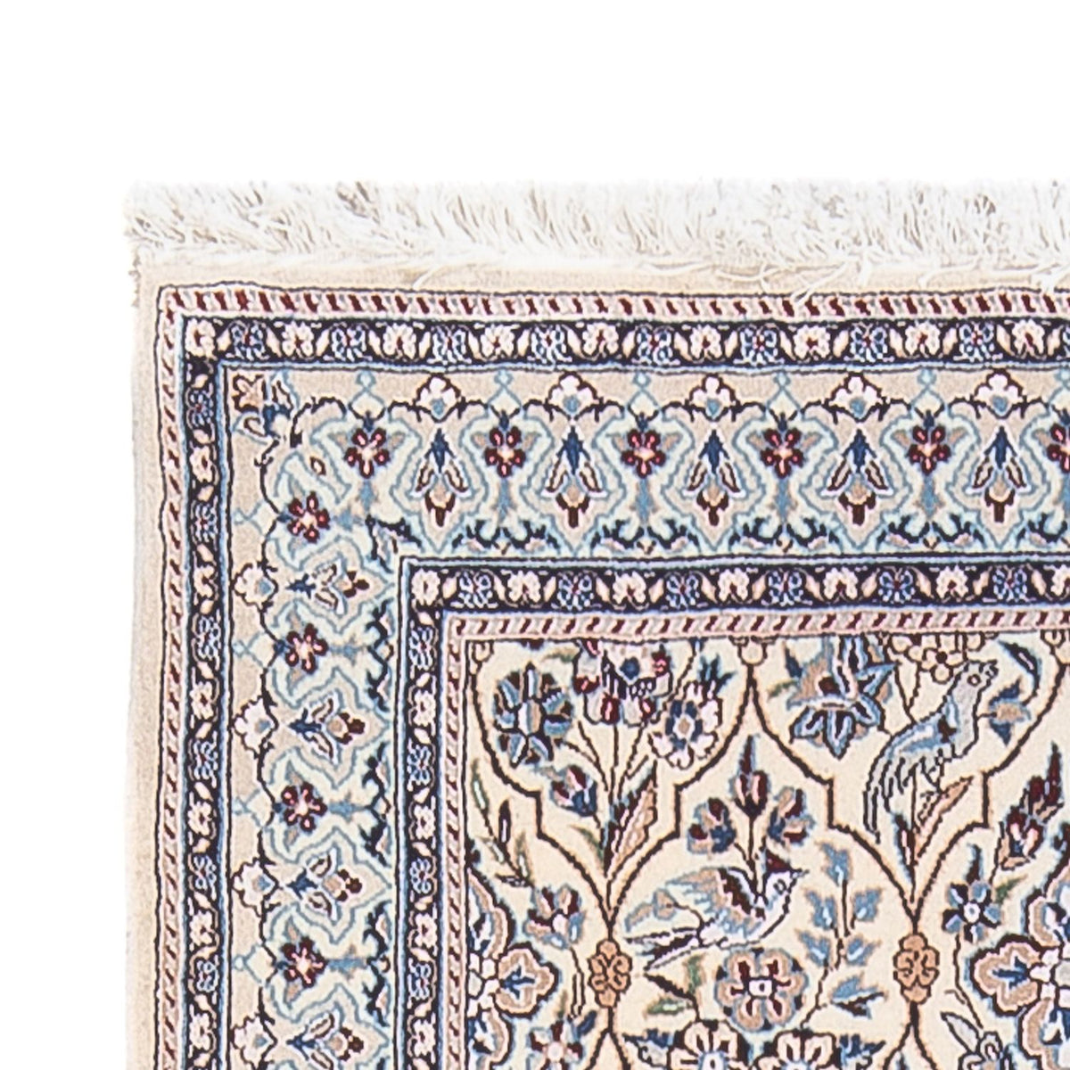 Dywan perski - Nain - Premium - 145 x 71 cm - ciemny beż