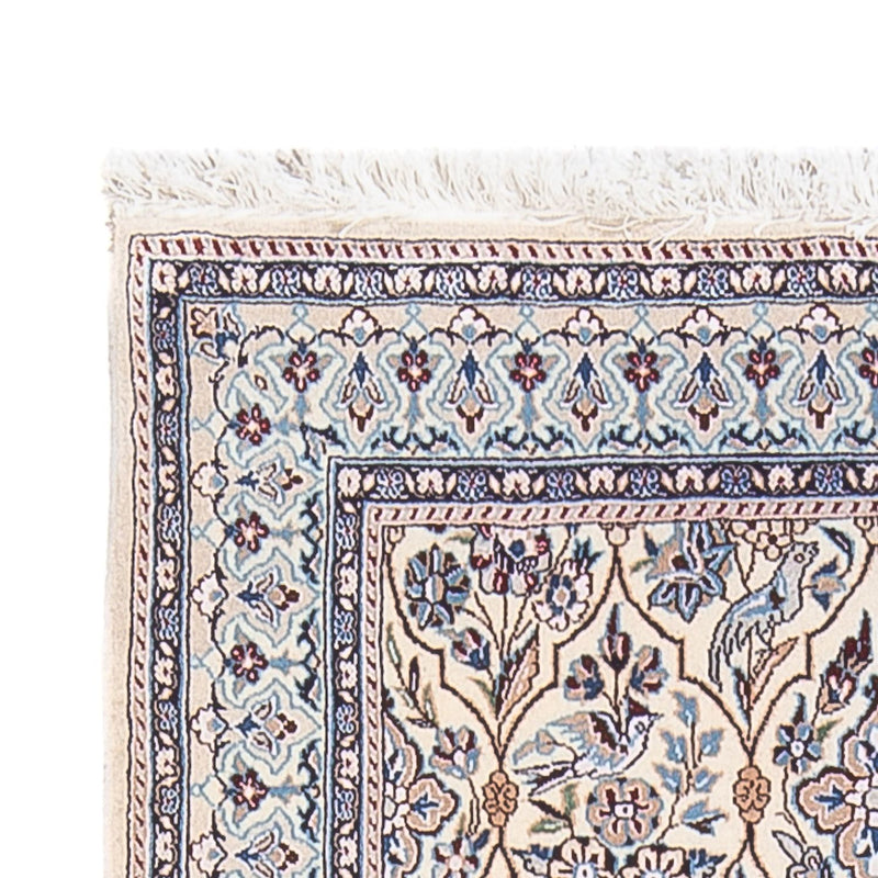 Dywan perski - Nain - Premium - 145 x 71 cm - ciemny beż