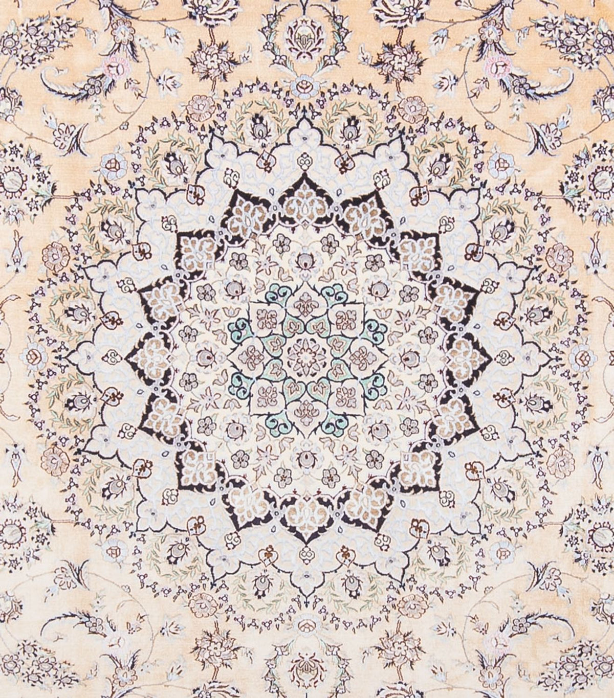 Dywan perski - Nain - Premium - 361 x 252 cm - łososiowy