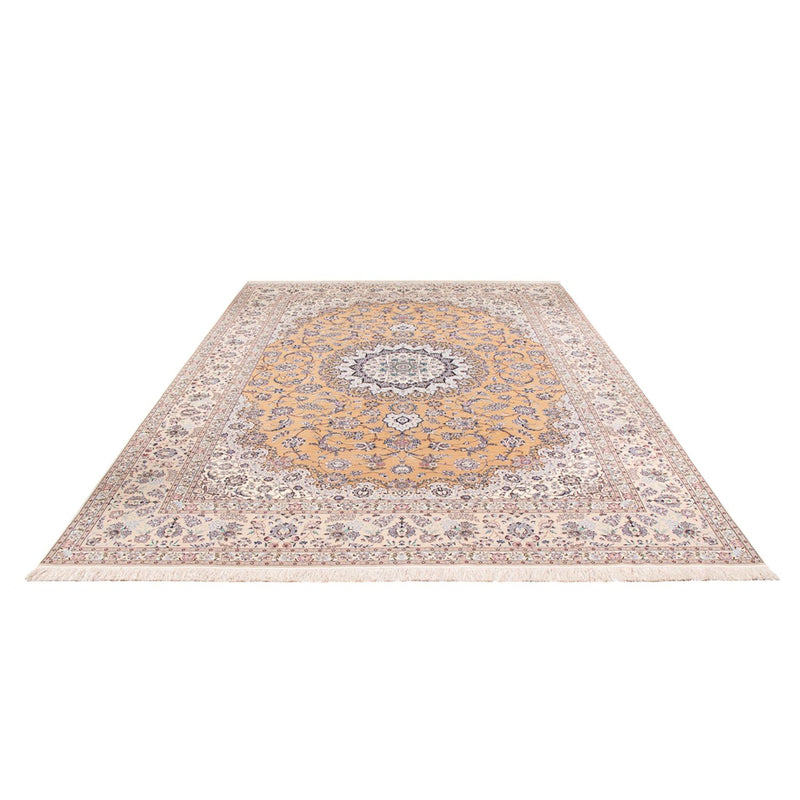 Dywan perski - Nain - Premium - 361 x 252 cm - łososiowy