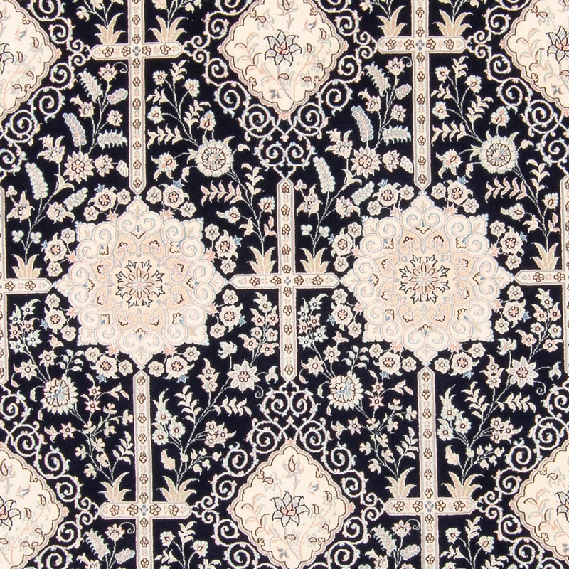 Dywan perski - Nain - 263 x 245 cm - ciemnoniebieski