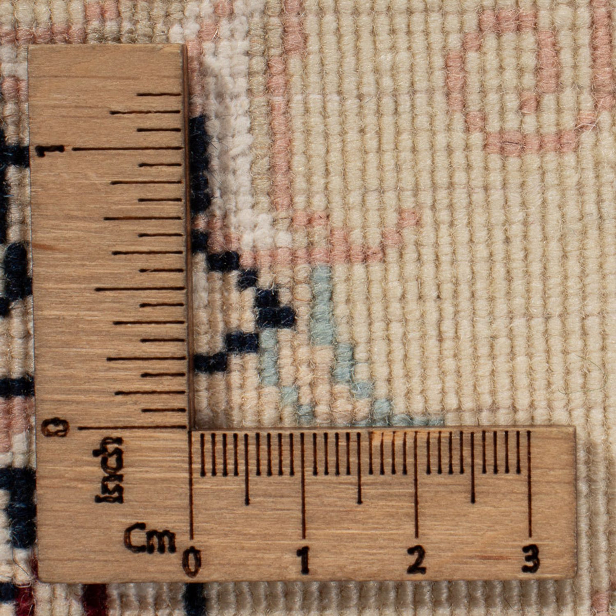 Dywan perski - Nain - 263 x 245 cm - ciemnoniebieski