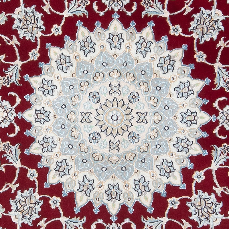 Dywan perski - Nain - Premium okrągły  - 150 x 150 cm - czerwony