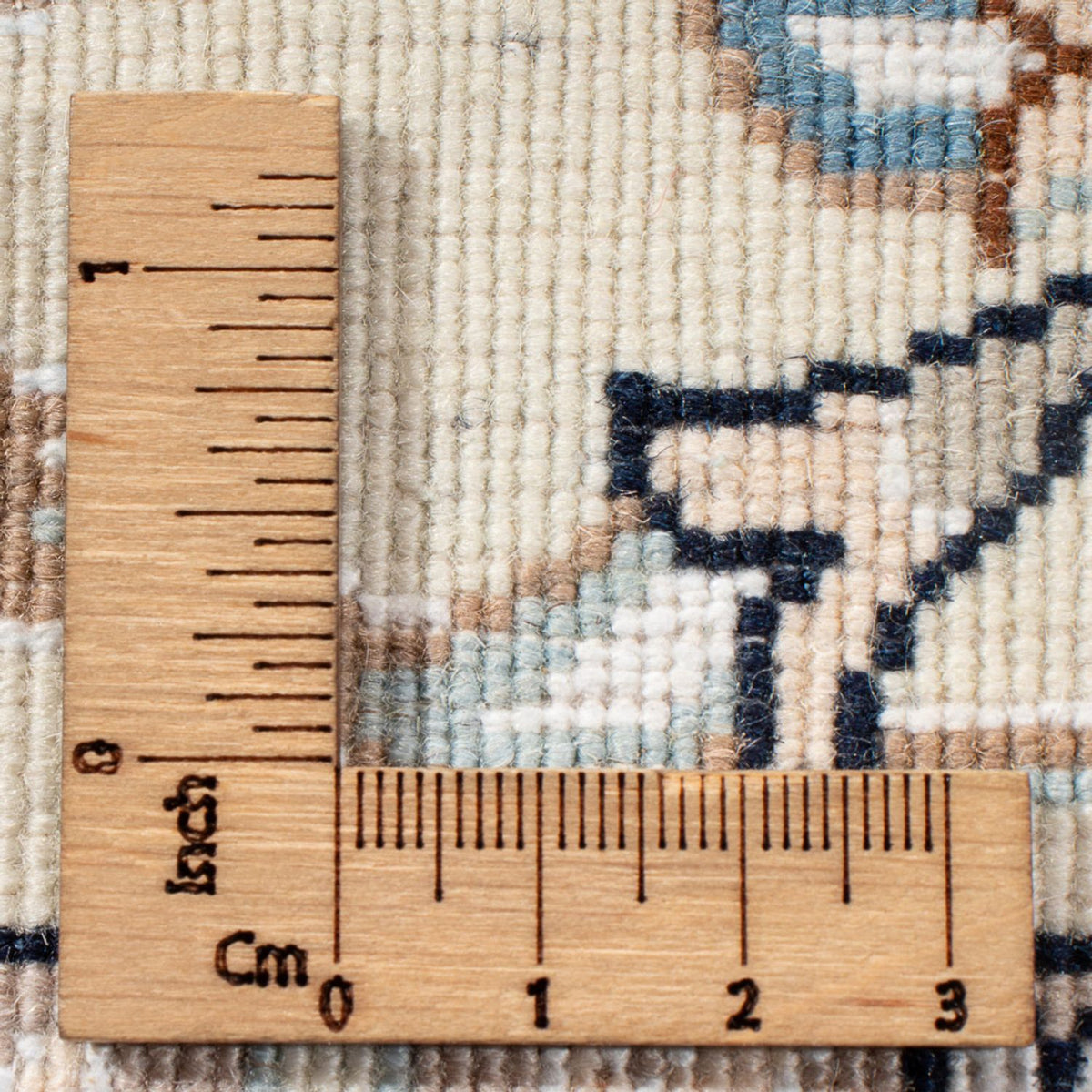 Perserteppich - Nain - 297 x 200 cm - dunkelblau