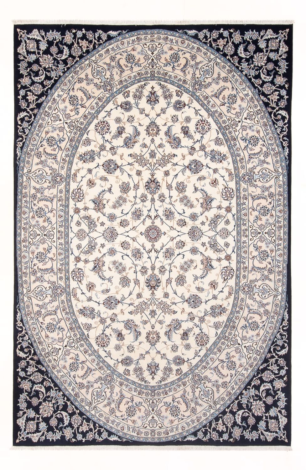Perserteppich - Nain - 295 x 202 cm - creme