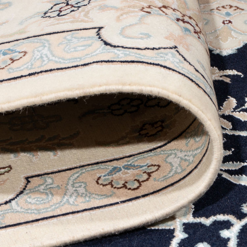 Perserteppich - Nain - Premium - 312 x 202 cm - dunkelblau