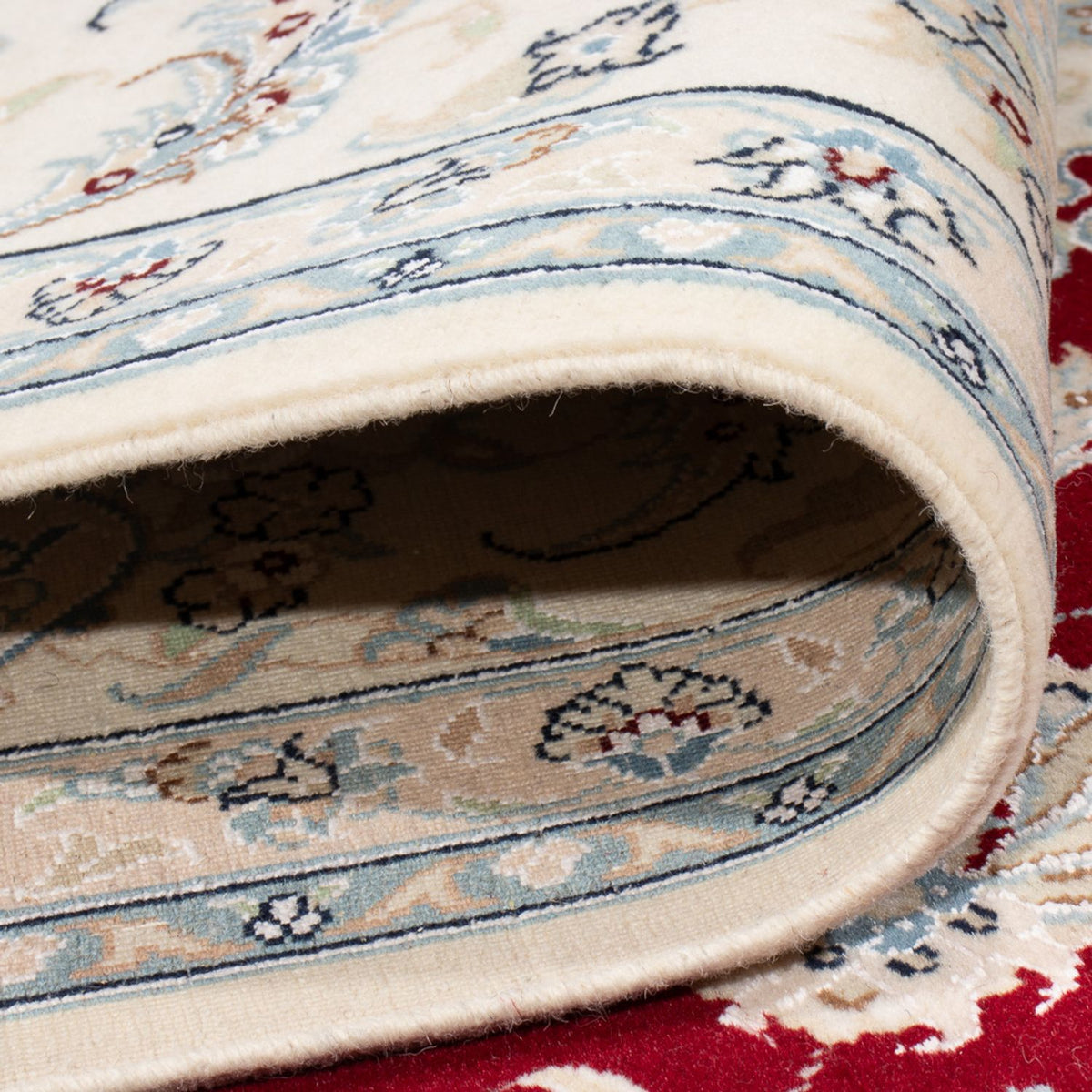 Perserteppich - Nain - Premium - 290 x 200 cm - rot